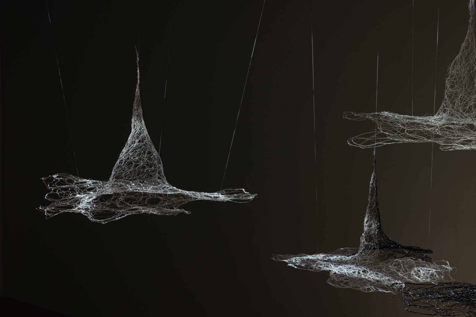 Installation view 2 of Airy Disk at River Art Gallery, Taichung.