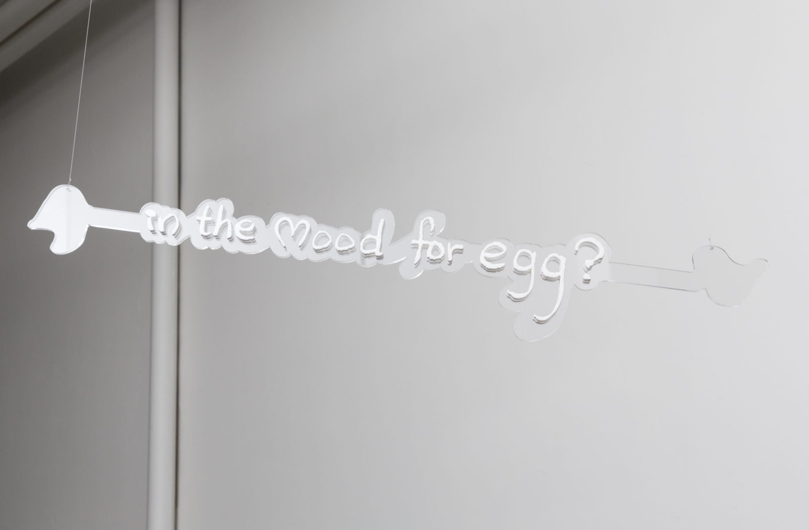 Installation view 5 of In the Mood for Egg? at LIYH, Geneva.