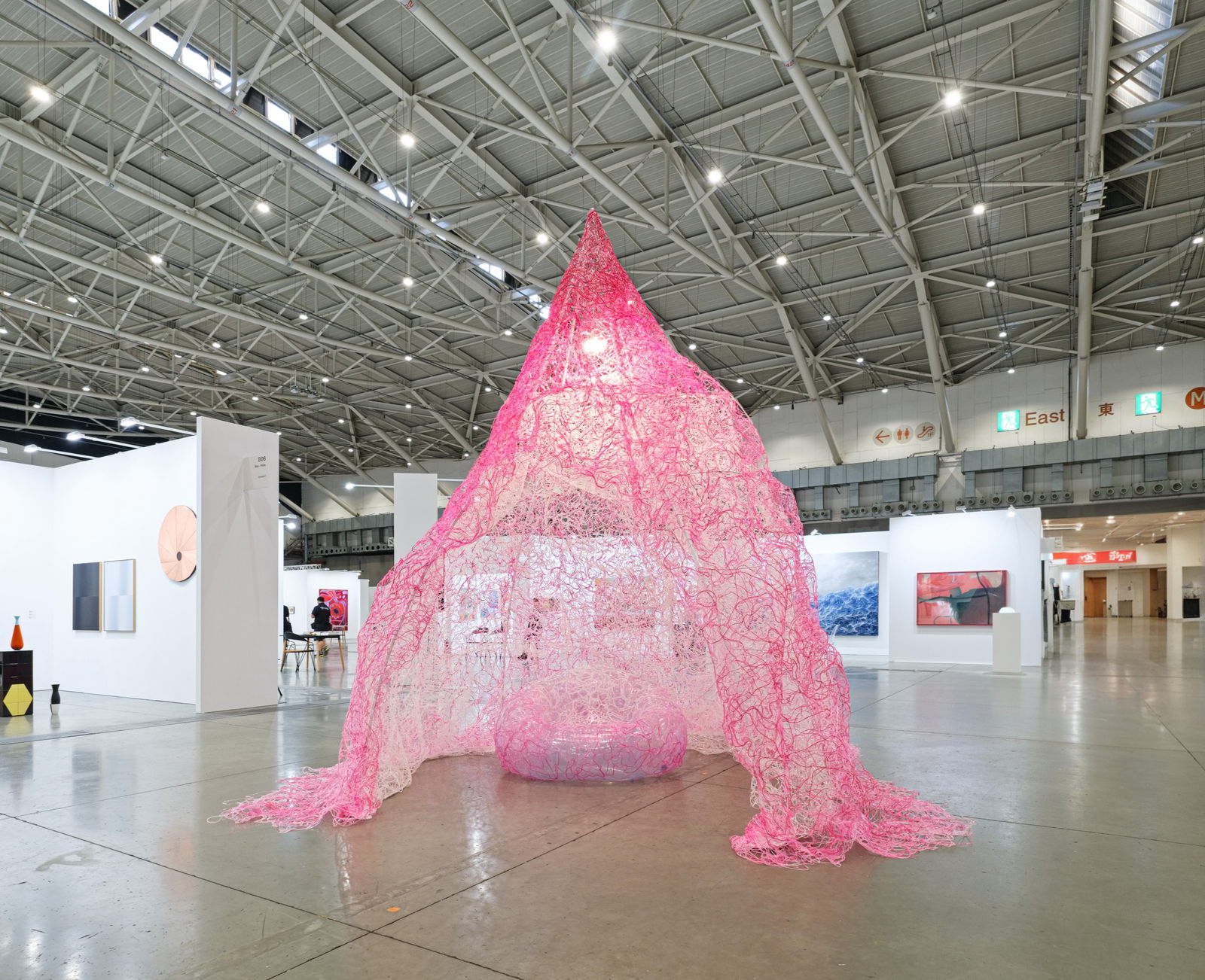 Installation view 3 of Taipei Dangdai at Taipei Nangan Exhibition Center, Taipei.