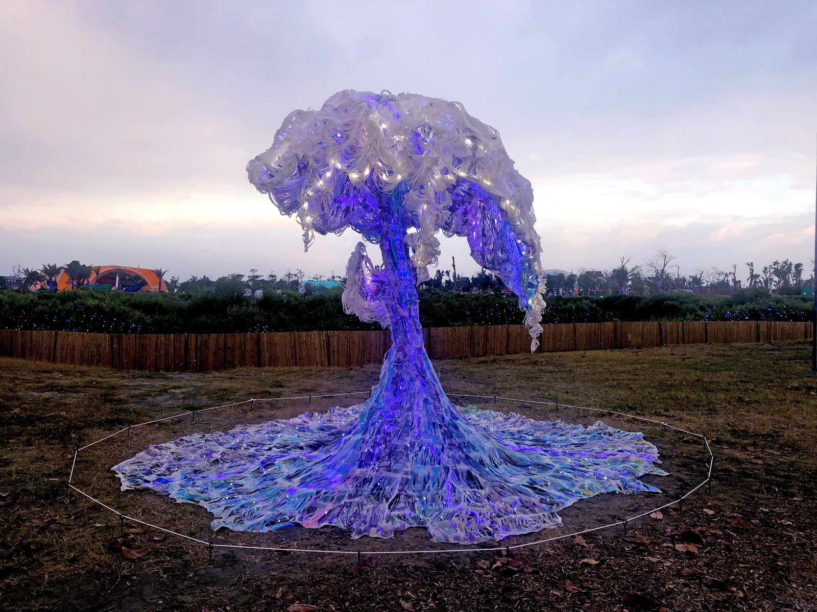 Installation view 2 of Taiwan Lantern Festival at Pingtung, Taiwan.