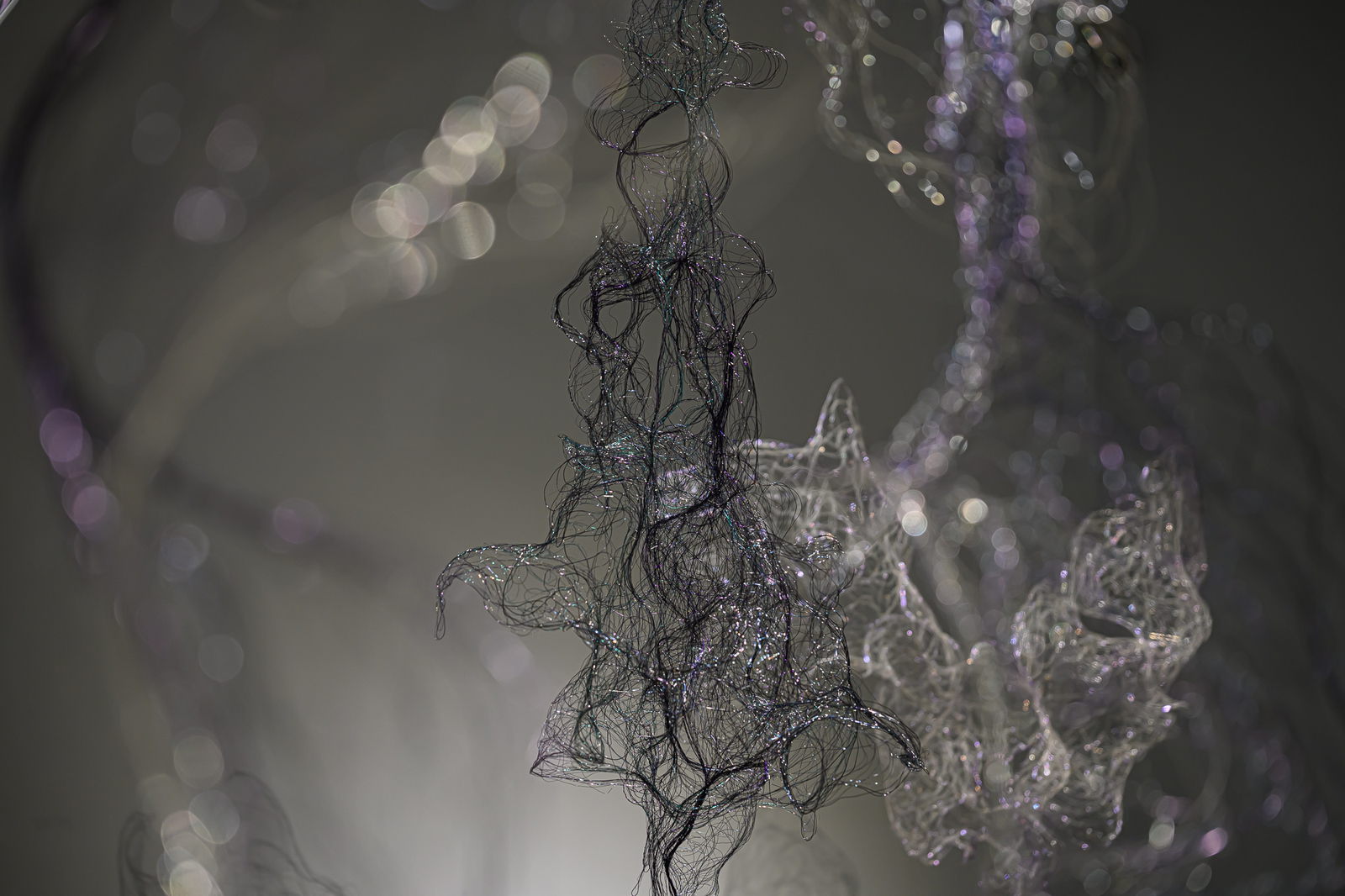 Installation view 1 of When Night Falls at TKG+ Projects, Taipei.