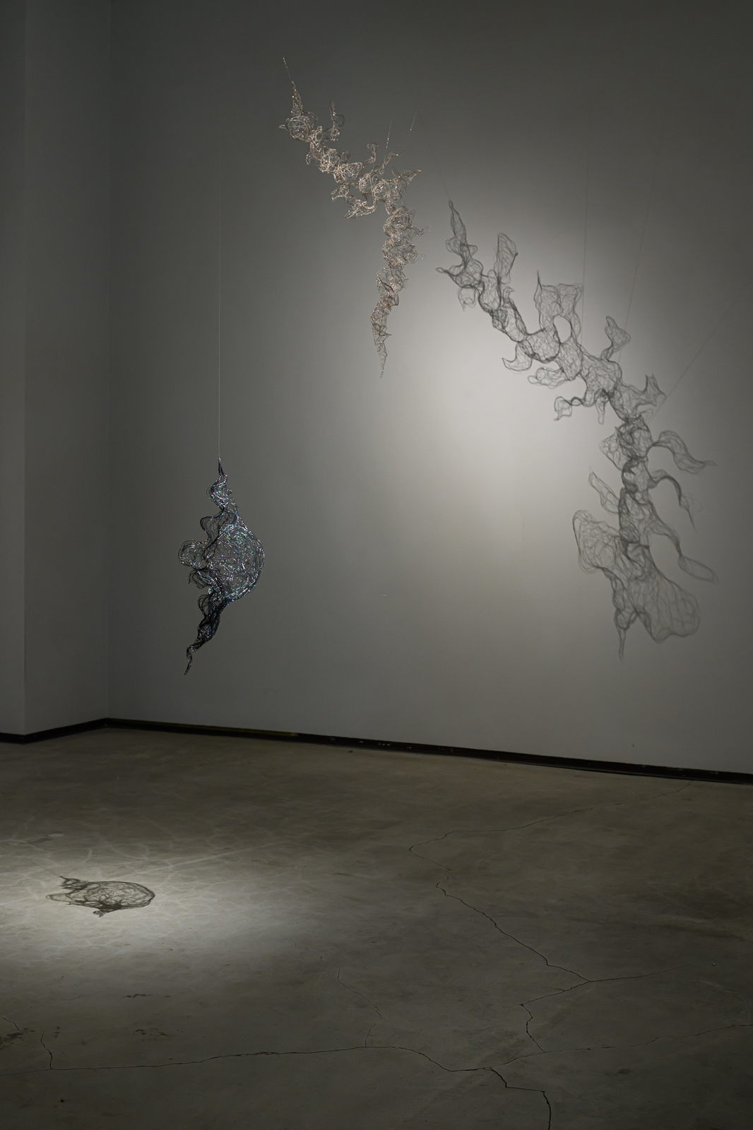 Installation view 2 of When Night Falls at TKG+ Projects, Taipei.
