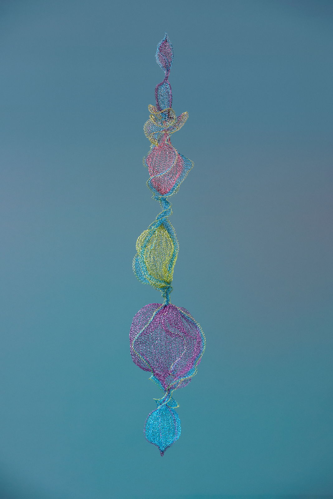 Will Looped, view 6, enamelled copper wire, Size varies.